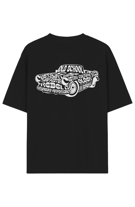 Garment-Dyed Drop-Shoulder Tee