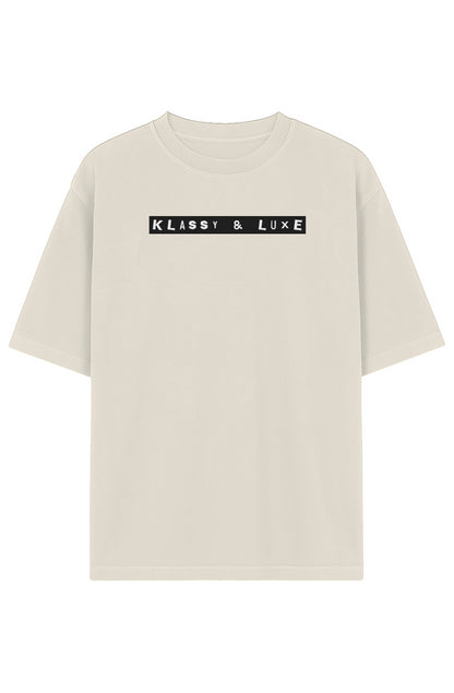 Garment-Dyed Drop-Shoulder Tee